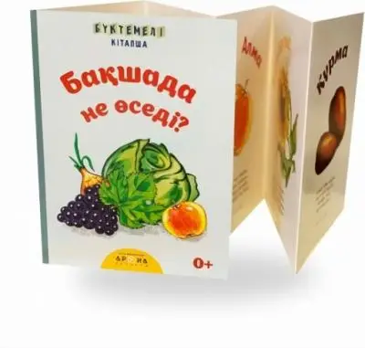 Бүктемелі кітапша.Бақшада не өседі?