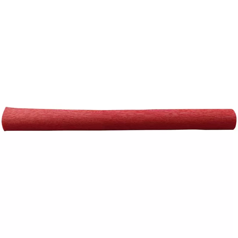 Бумага крепированная флористическая Werola, 50*250см, 128г/м2, растяж. 250%, красная, в рулоне