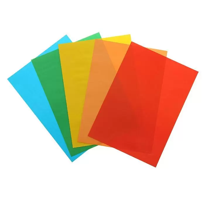Бумага ксероксная цветная Радуга Набор Неон простой  5 цветов 100 листов 80г
