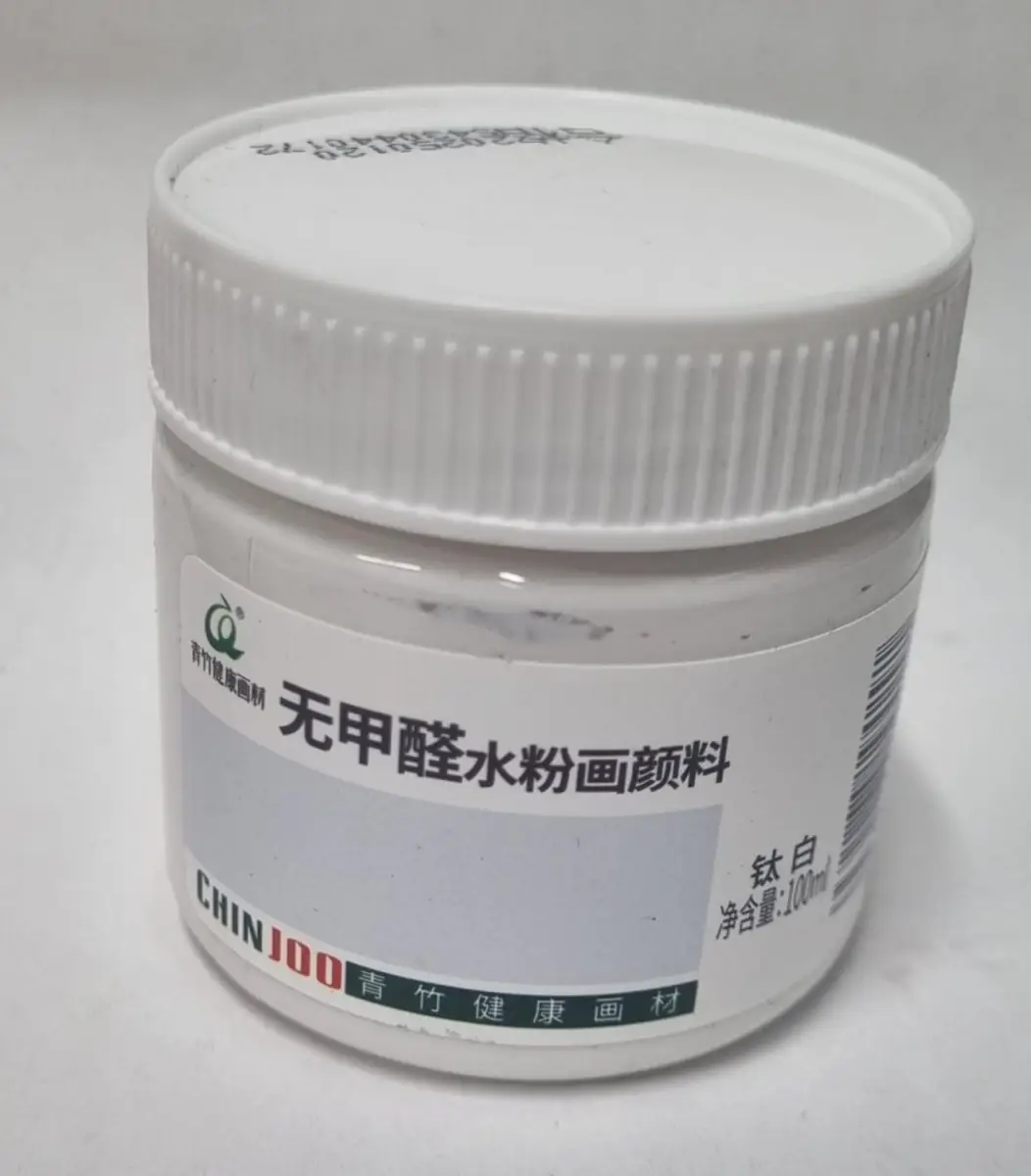 Гуашь белая CHIN JOO 100ml