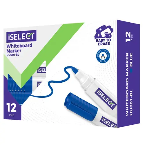 Маркер для доски "i Select" UU001 синий