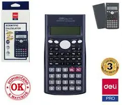 Калькулятор научный DELI "1710", 10+2 разряда, 240 функций, 162х84х19 мм, темно-синий