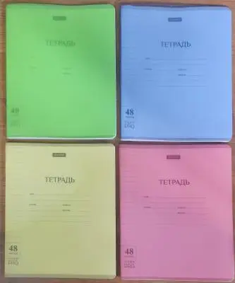 Тетрадь А5 Jooydoo QD-12142-48H, 48л, линия, пластиковая обложка