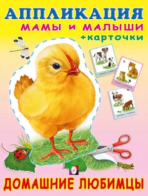 Аппликация(Фламинго) МамыИМалыши Домашние любимцы (+карточки)