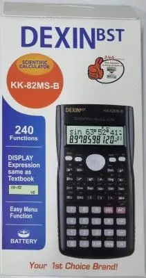 Калькулятор DEXINbst KK-82M-B научный