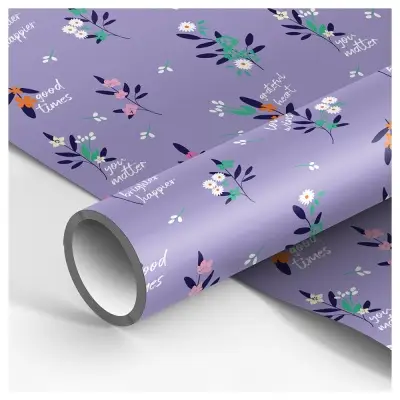 Упаковочная бумага глянц.70*100см, MESHU "Lawn", 80г/м2