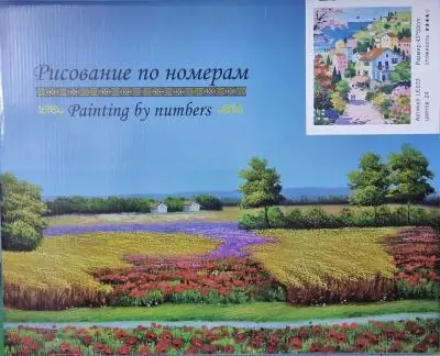 Рисование по номерам 40*50см ассорти