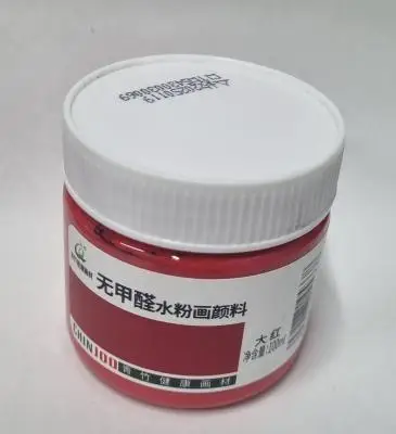 Гуашь красная CHIN JOO 100ml