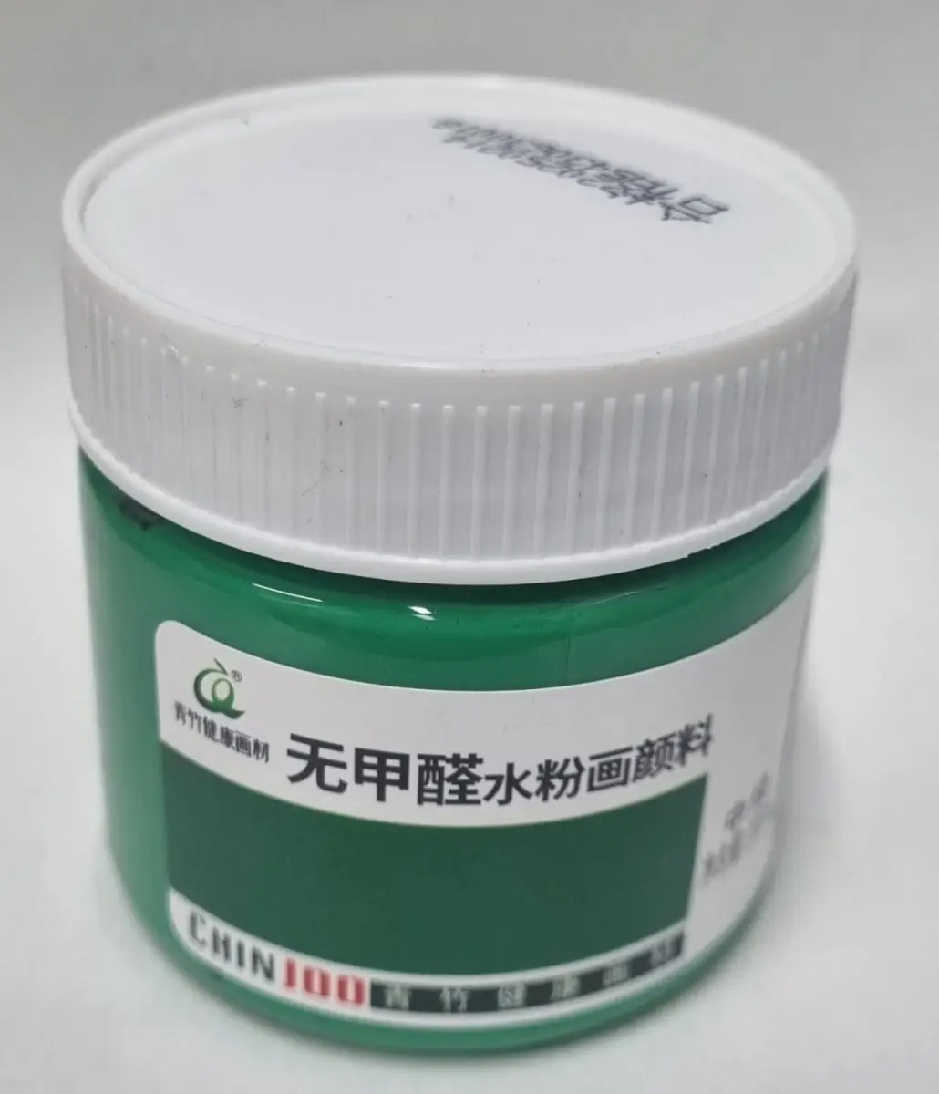 Гуашь зеленая CHIN JOO 100ml