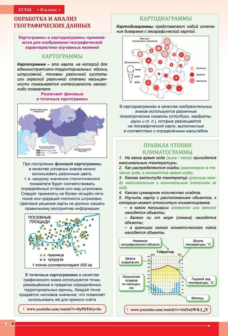 Атлас  География 10 класс Экономическая и социальная география Мира на русском языке8&8