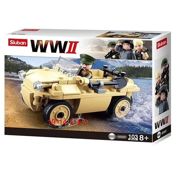 Конструктор WWII 38-0690 103 дет в коробке Конструктор WWII 38-0690 103 дет в коробке