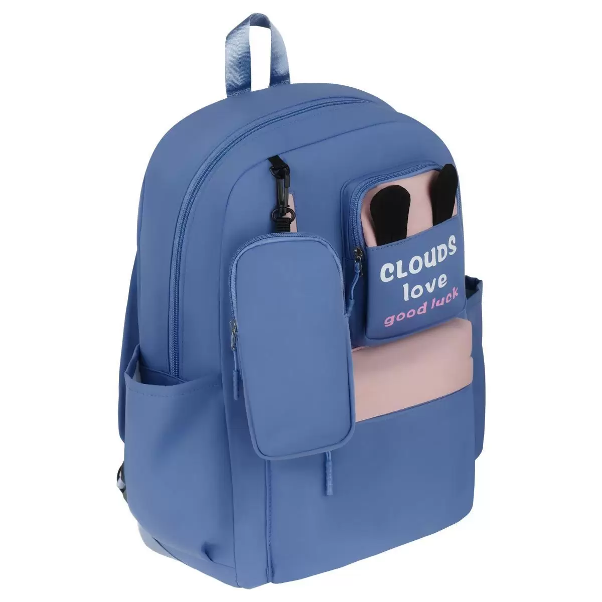 Рюкзак MESHU "Cloud blue", 43*30*13см, 1 отделение, 5 карманов, уплотненная спинка, в комплекте пена