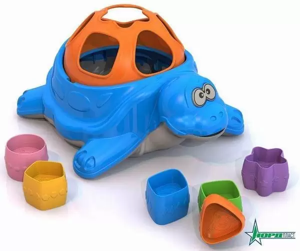 Логическая игрушка сортер "Черепаха"