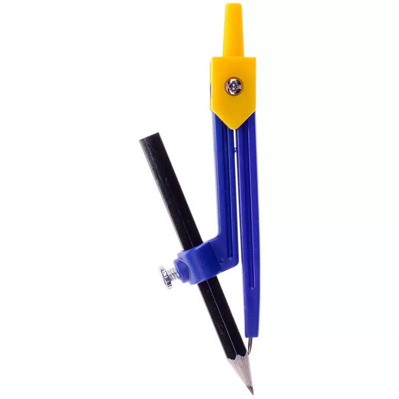 Циркуль Yalong  пластиковый, с карандашом, 88176