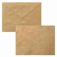 Конверты С5 (162х229 мм) КРАФТ, клей, 90 г/м2, треугольный клапан, BRAUBERG, 112364