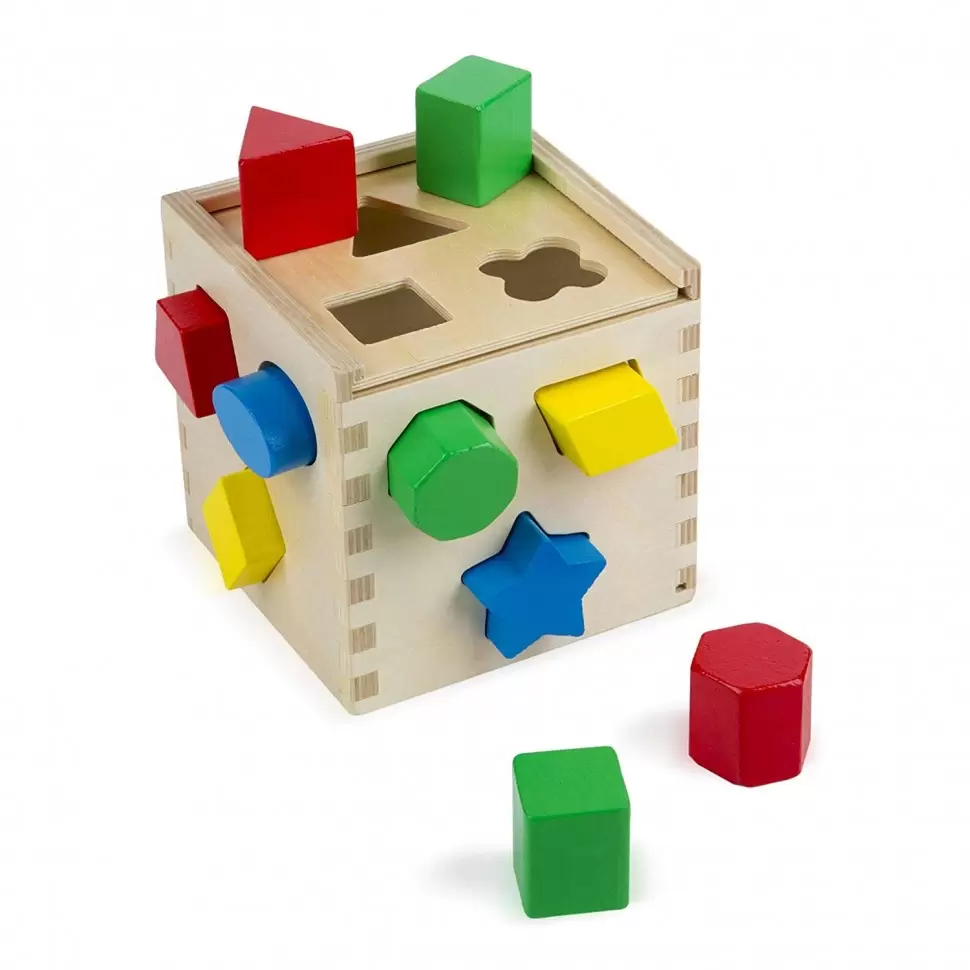 Логический куб Монтессори  куб пирамида 3169