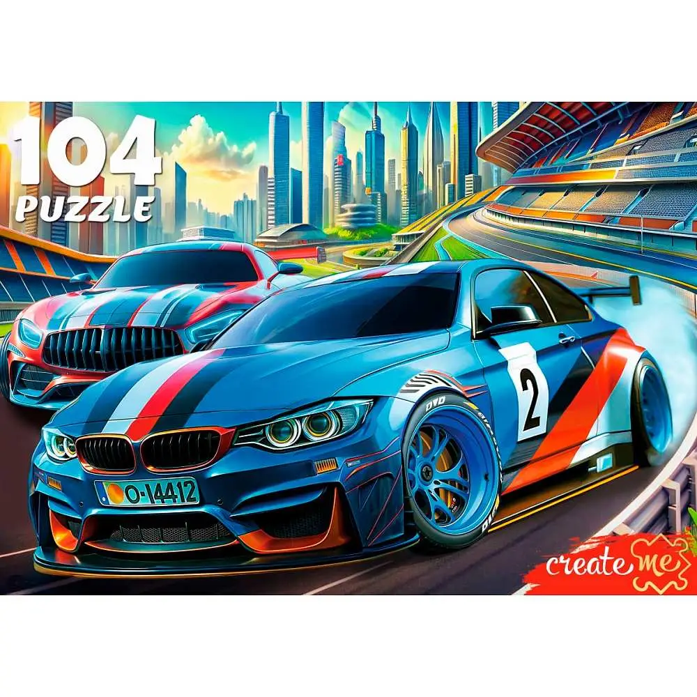 Puz  104д. Крутые гонки (Ф104-2393)