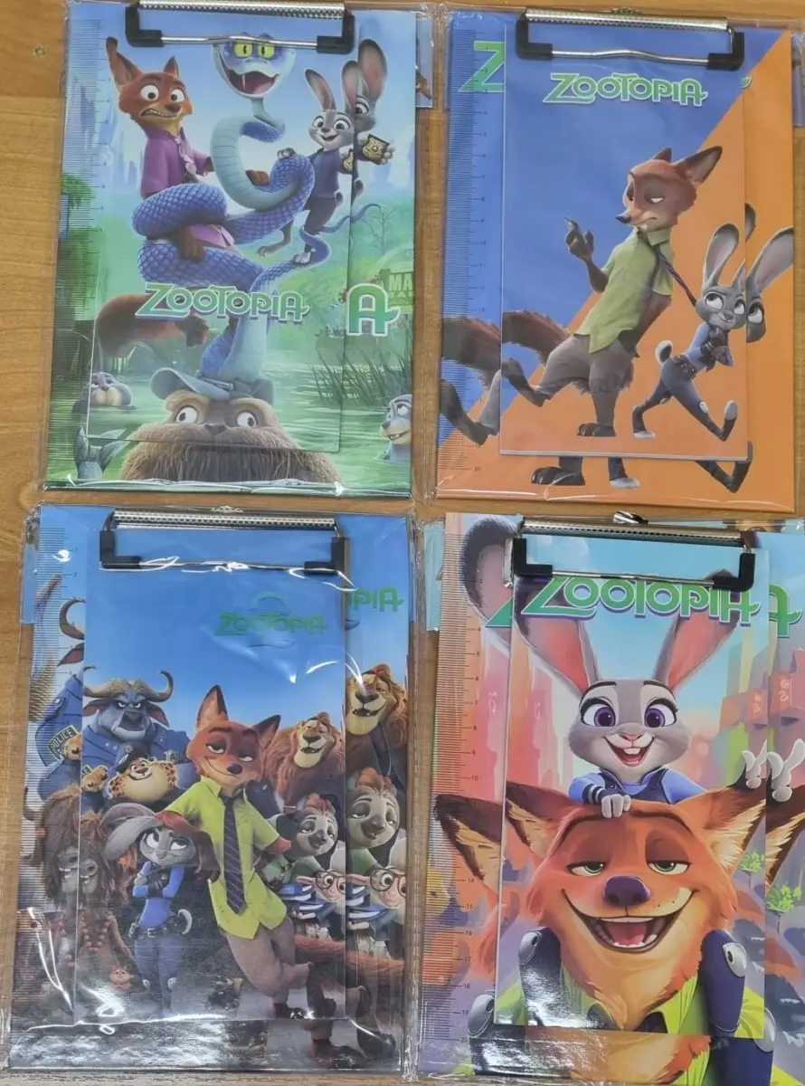 Планшет ZOOTOPIA с линейной шкалой А5 + блокнот в линию №А5428-16 
