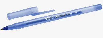 Ручка шариковая Bic "Round Stic" синяя, 1,0мм, штрих-код	
