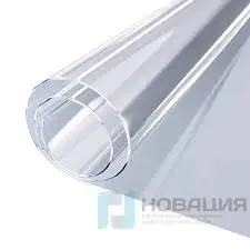 Коврик-подкладка, скатерть ПВХ прозрачная, гибкое/мягкое стекло, 120х60 см, 0,5 мм, DASWERK, 607875