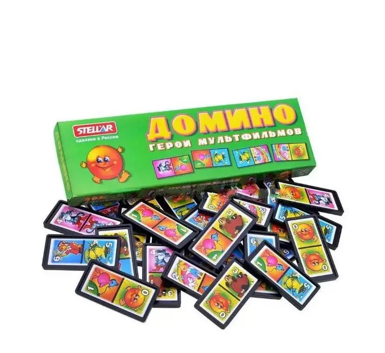 Домино №3 "Герои мультфильмов1" (Стеллар)