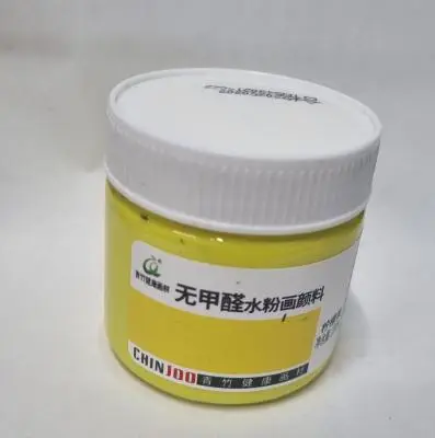 Гуашь желтая CHIN JOO 100ml
