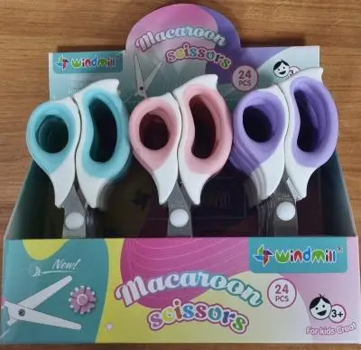Ножницы детские Windmill Macaroon scissors №8205, 3+