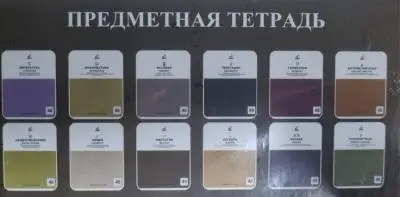 Набор предметных тетрадей 12шт, 48листов, Almas №271-83-E-48