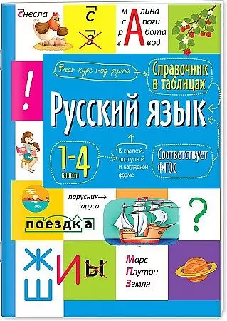 СправочникВТаблицах Русс.яз. 1- 4кл. ФГОС