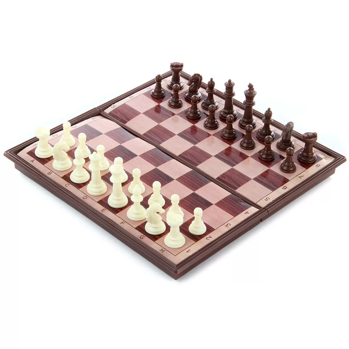 Игра настольная Десятое королевство "Шахматы и шашки" 03879 (дерев.короб.,поле 29*29см)